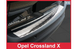 захисна накладка на бампер із ребрами Opel Crossland X (матова)