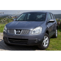 декоративні накладки переднього бампера Nissan Qashqai (2 шт.)