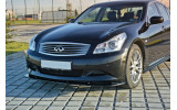 Спойлер передній під бампер Infiniti G37 Sedan вер.1