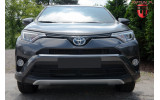 хром накладка переднього бампера Toyota Rav4