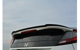 Накладка на спойлер багажника Honda Civic MK 9 рестайл