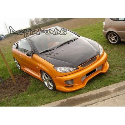 грати радіатора Peugeot 206 (10.1996-...)