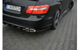 Бічні накладки на задній бампер Mercedes E63 AMG W212