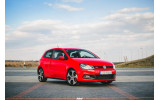 Дифузор переднього бампера Volkswagen Polo MK5 GTI 6R дорестайл верс.2