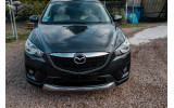 хром накладка на решітку радіатора Mazda CX-5 (дост.)