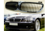 Решітка радіатора BMW E65/E66 LCI чорна глянсова