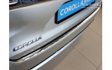 захисна накладка на бампер Toyota Corolla XII Kombi (Stal)