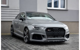 Дифузор переднього бампера Audi RS3 8V Sedan рестайл вер.1