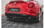 Центральна накладка на задній бампер Alfa Romeo 4C