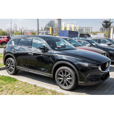 хром накладки на ручки дверей MAZDA CX-5 (версія під сенсор)