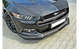 Дифузор переднього бампера Ford Mustang GT MK6