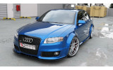 Дифузор переднього бампера Audi RS4 B7 вер.2