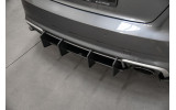 Дифузор заднього бампера Racing Audi RS3 8V Sportback вер.2