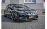 Накладка під передній бампер Honda Accord VIII (CU SERIES) рестайл