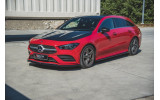 Накладка переднього бампера Mercedes CLA AMG-line C118/X118