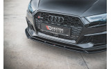 Тюнінг спліттер під передній бампер Audi RS3 8V рестайл вер.4