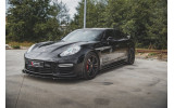 Накладка переднього бампера Porsche Panamera Turbo 970 рестайл вер. 1