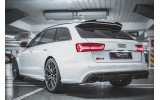 Накладка на спойлер Audi RS6 C7 вер. 2