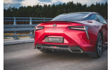 Центральний спойлер під задній бампер Lexus LC 500