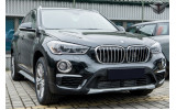 хром накладки навколо протитуманок передніх BMW X1 F48