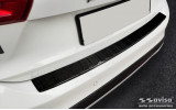 Карбонова накладка на борт заднього бампера Ford Focus 4 Hatchback