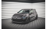 Тюнінговий дифузор під передній бампер VW Golf VIII версія R вар. 6