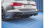 Тюнінговий дифузор заднього бампера Audi RS6 C8/RS7 C8