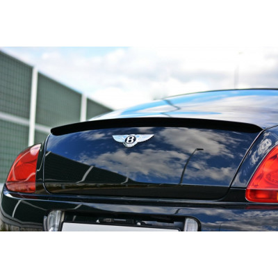 Сap спойлер для Bentley Continental GT (чорний глянсовий)