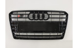 тюнінг чорна решітка радіатора в стилі S-line для AUDI A7 4G8
