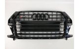 радіаторні чорні грати для AUDI Q3 8U в стилі S-line (2014-2018)