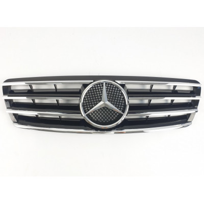 тюнінг чорні грати в Mercedes C-Class W203 (CL Black)