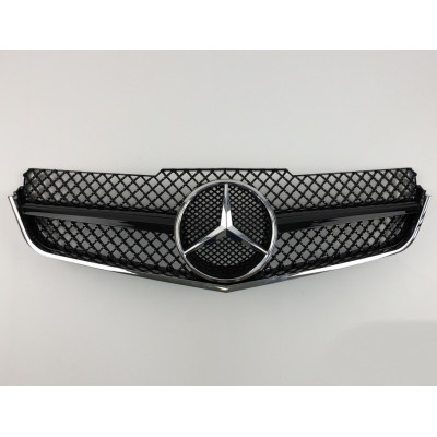 радіаторні чорні грати для Mercedes E-Class Coupe C207 (AMG SL)