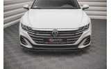 Дифузор під передній бампер Street pro Volkswagen Arteon R-Line рестайл