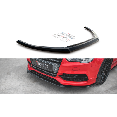 Тюнінговий дифузор переднього бампера Audi S3/A3 S-line 8V Sedan/Cabrio