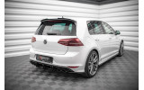 Центральний накладка на задній бампер Street pro VW Golf 7 R