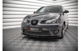 Тюнінгова накладка на передній бампер Seat Ibiza MK3 Cupra