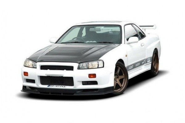 тюнінговий бампер передній Nissan Skyline R34 GTT