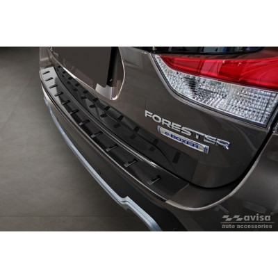 чорне листя STRONG на задній бампер Subaru Forester V