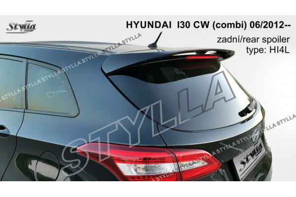 спойлер багажника Hyundai i30 MK2 фірми Stylla