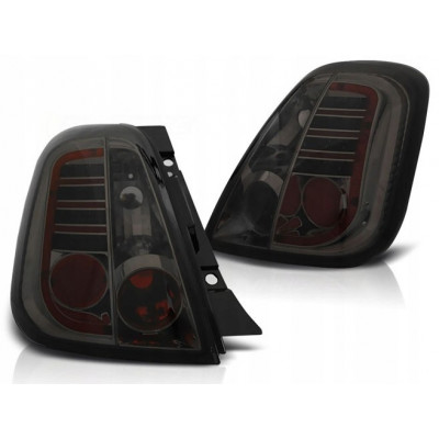 Темні задні діодні ліхтарі FIAT 500