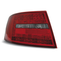 Задні задні ліхтарі AUDI A6 C6 sedan red white