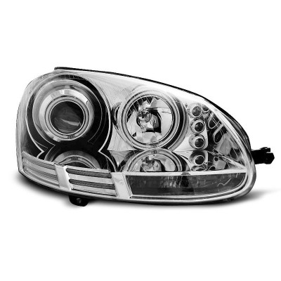 Тюнінгові фари передні VOLKSWAGEN GOLF 5 / Jetta angel eyes CCFL