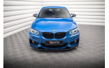 Тюнінговий дифузор на передній бампер Street Pro BMW 2 F22 M-pack