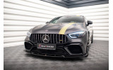 Тюнінговий передній дифузор під бампер Mercedes-AMG GT 63S 4 Door Coupe Aero вер. 3