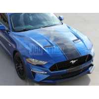 Алюмінієвий капот Ford Mustang (2018-2021, GT, Ecoboost) oe style