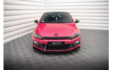 Дифузор на передній бампер VW Scirocco MK3 вер. 2