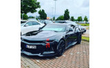 Листя на бічні пороги Chevrolet Camaro 6 ZL1 Style gloss black