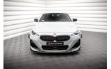 Тюнінговий дифузор на передній бампер BMW 2 Coupe G42 M-Pack / M240i вер. 1