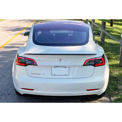 Спойлер багажника Tesla Model 3, чорний