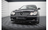Нижня накладка переднього бампера Mercedes CLK W209 дорестайл